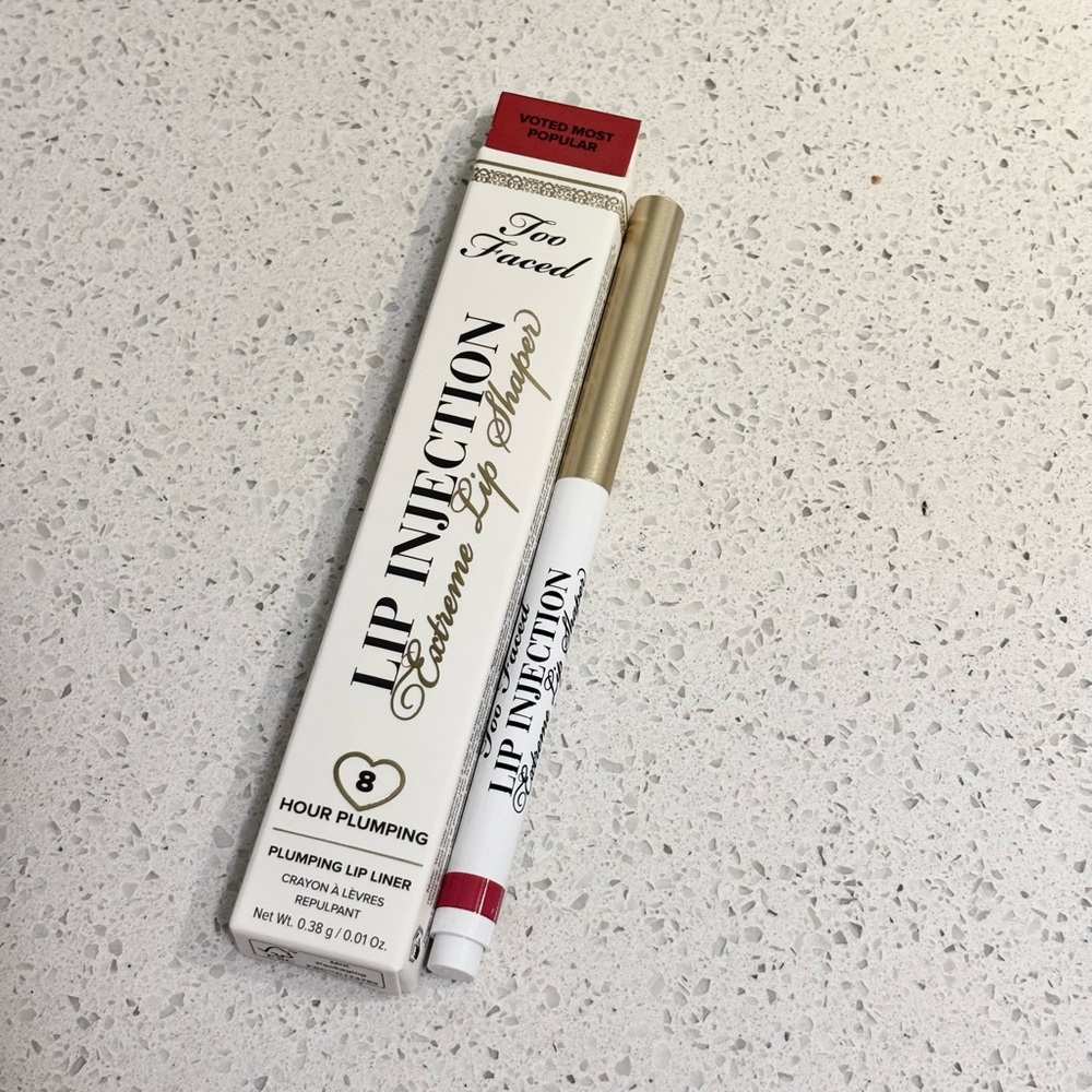 Too Faced Lip Injection Extreme Lip Shaper Lip Liner- Voted Most Popular